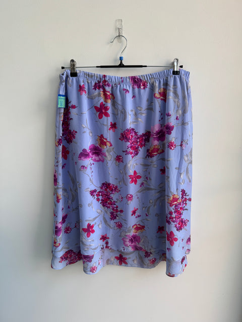 Y2K Norm Thompson Periwinkle Midi Skirt