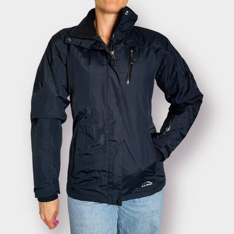 L.L.Bean Black Ski Jacket Size XS