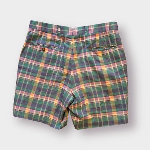 70s Kenroyd Plaid Shorts Size 33