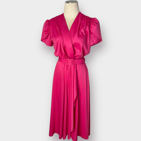 80s Alison Peters Pink Dress
