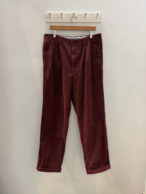 00s Club Room Rust Corduroy Pants 36x32