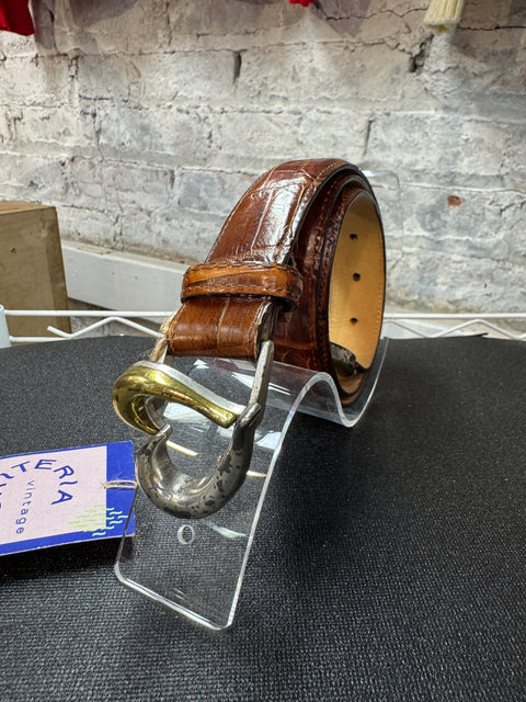 Brighton Heart Buckle Leather Belt