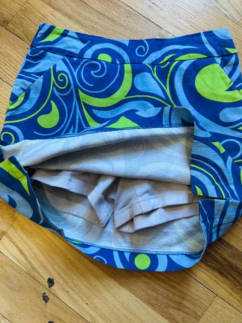 00s Loudmouth Blue Skort Size 0