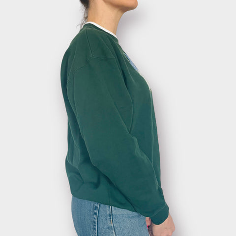 90s Green Polar Bear Holiday Crewneck Size L