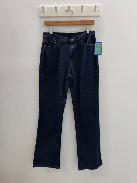 Y2K DG2 Darkwash Flare Jeans Size 6