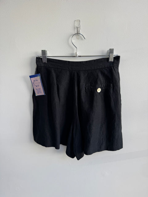 90s GAP Black Linen Shorts