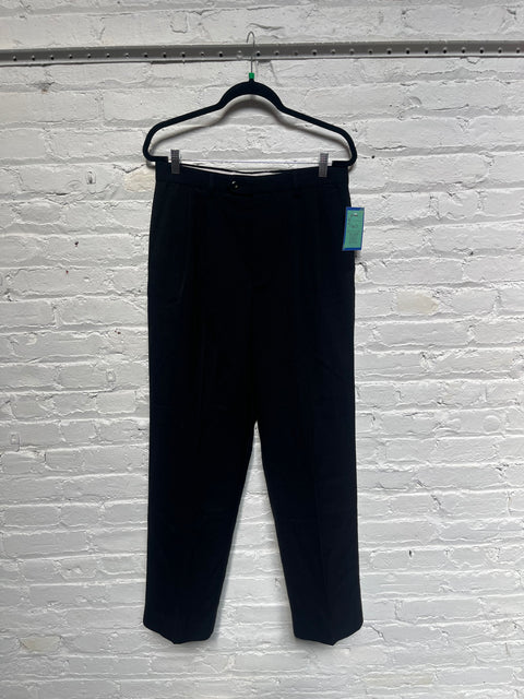 90s David Taylor Black Slacks Size 32