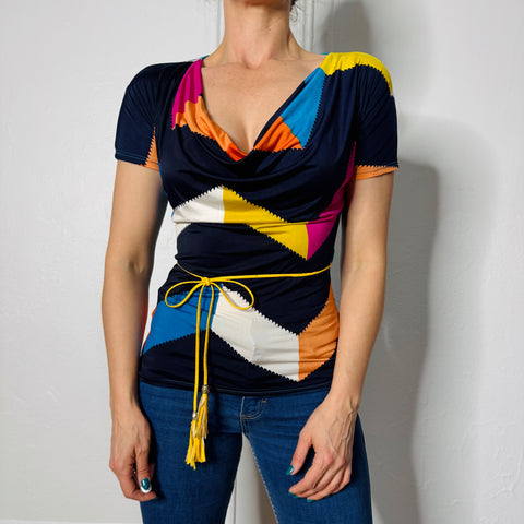 Y2K Gilli Colorful Top Size S