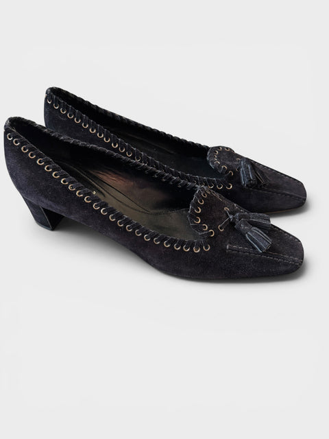 Vintage PRADA Suede Loafers Size 41