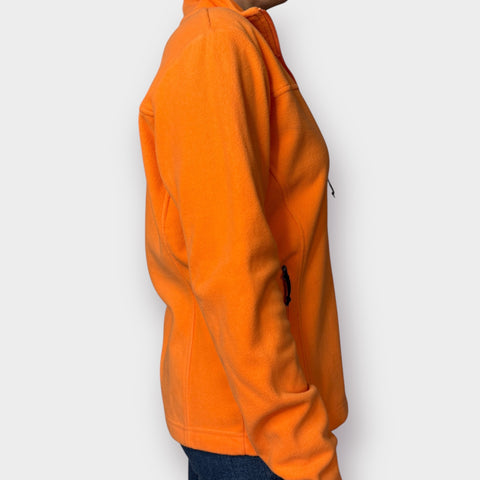 Columbia Orange Yankees Fleece Zipup Size L