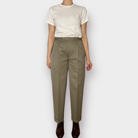 90s Nordstrom J.B. Britches Tan Wool Trousers