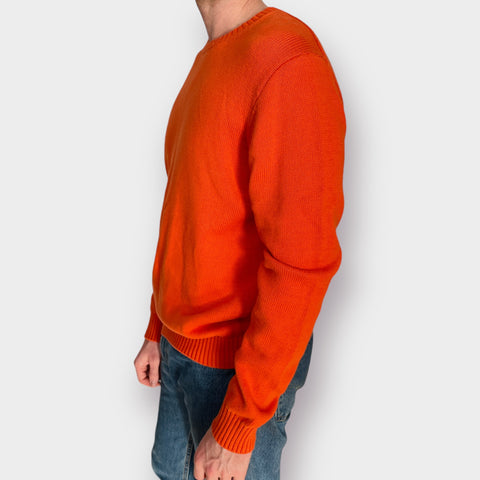 Y2K St. John’s Bay Orange Crewneck Sweater