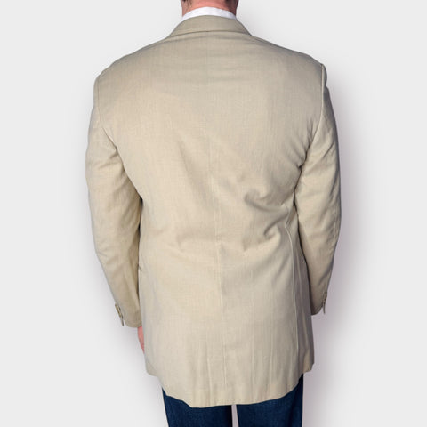 90s Donna Karan Tan Blazer Size 40L