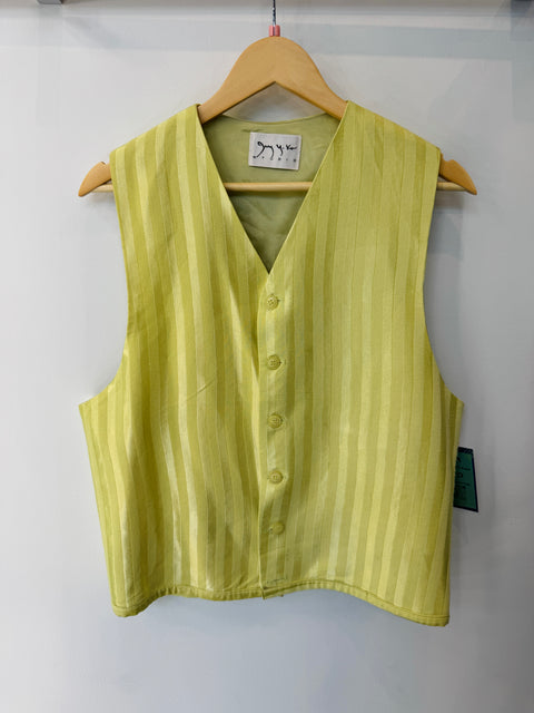 90s Jay Y. Ka Lime Vest Size S