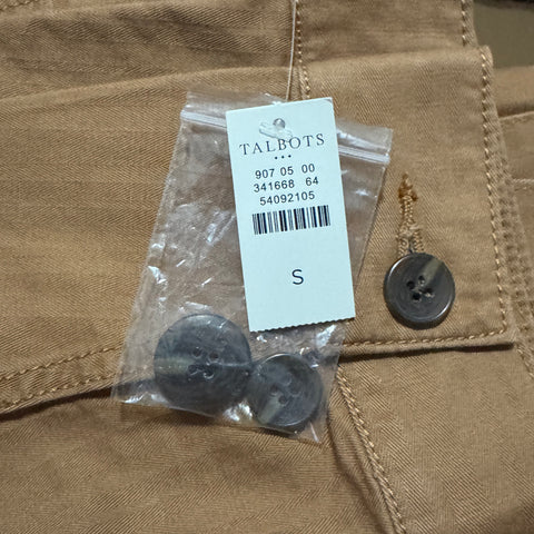 Y2K Talbots Tan Shacket Size S