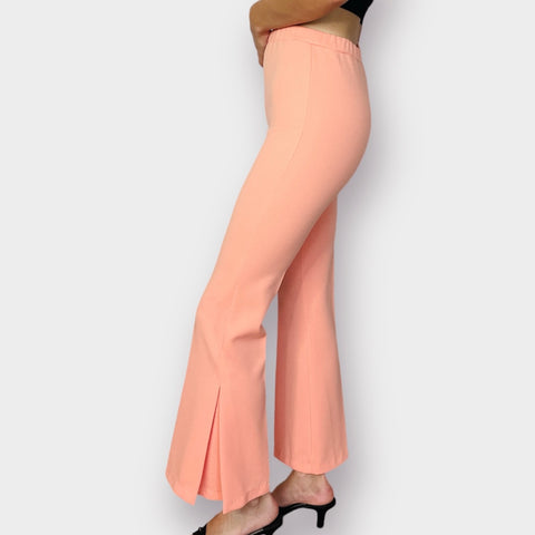 70s West Set Coral Bell Bottoms Size XS