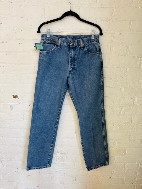 80s Wrangler Medium Wash Jeans Size 31”