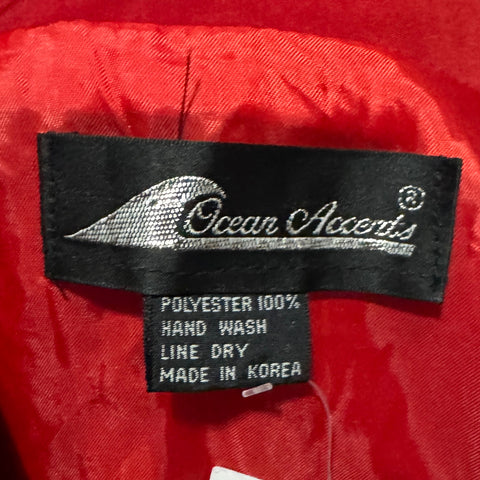 80s Ocean Accents Hot Air Balloon Jacket Size L