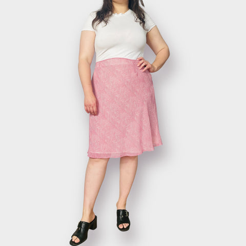 Y2K Jaclyn Smith Pink Skirt Size 18W