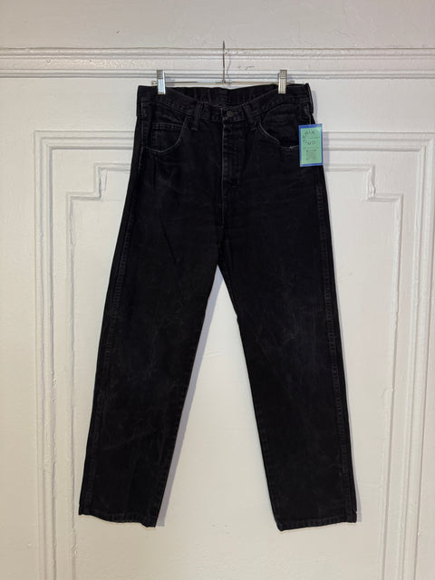 Y2K Rustler Black Jeans 33x30