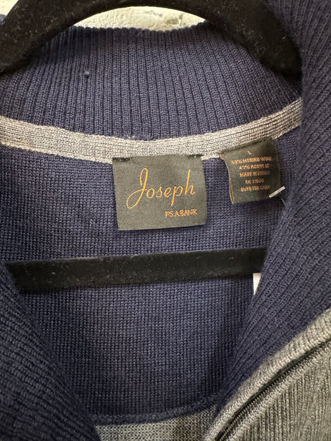 Joseph Gray Wool Sweater