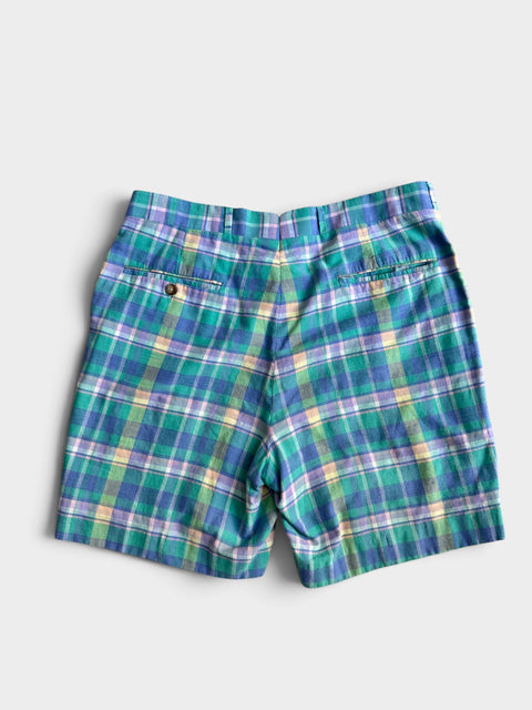 70s Kenroyd Plaid Shorts Size 33