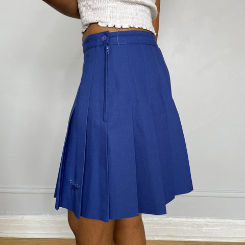 90s Reebok Periwinkle Tennis Skirt Size S