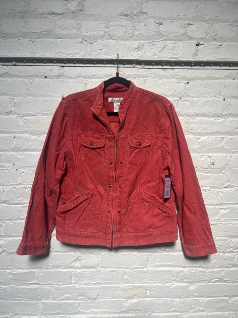 00s Jones New York Brick Corduroy Jacket Size L