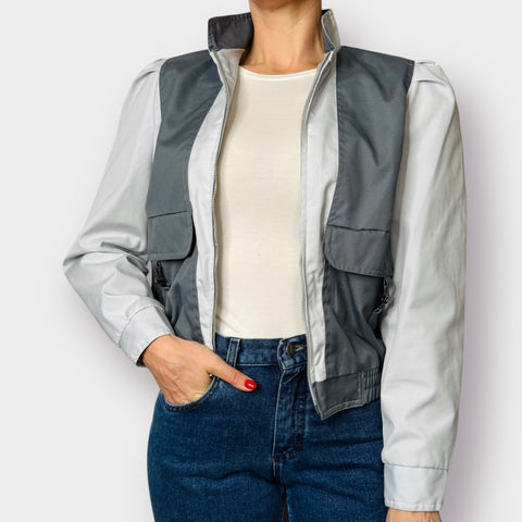 80s Current Seen Gray Jacket size S