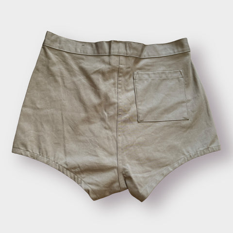 70s Trunks Swimmers Khaki Shorts