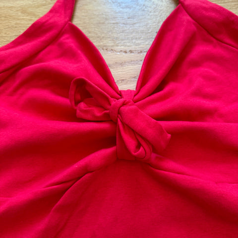 90s Jenna Lane Red Halter Top