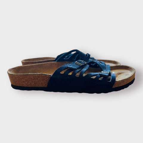 Birkenstocks Navy GRANADA Sandals