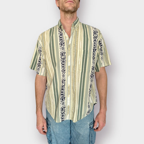 Y2k Salty Dog Cotton Button Front Size L