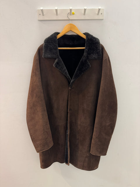 70s SHEARLING Brown Coat