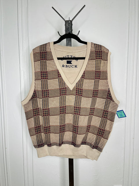 Y2K Cutter & Buck Sweater Vest