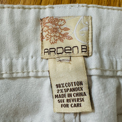 Arden B White Flare Jeans