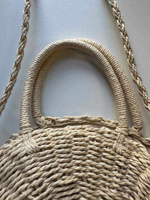 VTG Circular Basket Purse