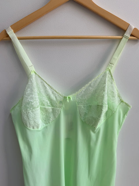 80s Phil Maid Lime Slip Size L