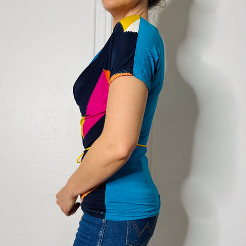 Y2K Gilli Colorful Top Size S