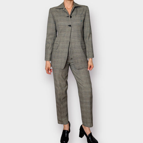 90s Harve Bernard Plaid Suit Size S/M