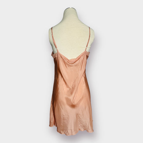 "Jade" Johnny Was Silk Slip Dress