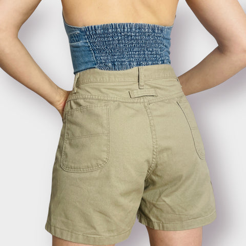 90s wrangler khaki shorts