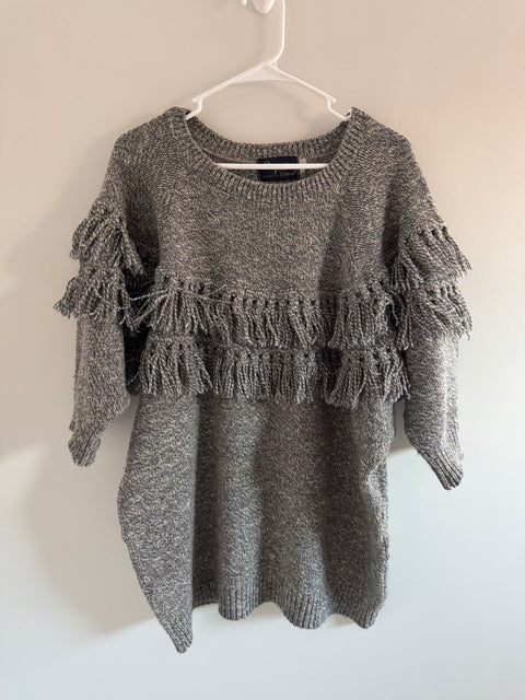 90s Bonnie Lee Leroy Fringe Sweater