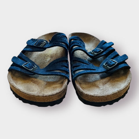 Birkenstocks Navy GRANADA Sandals