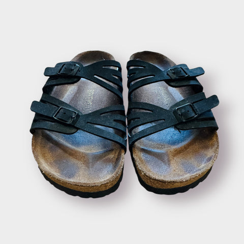 Birkenstocks Black GRANADA Sandals