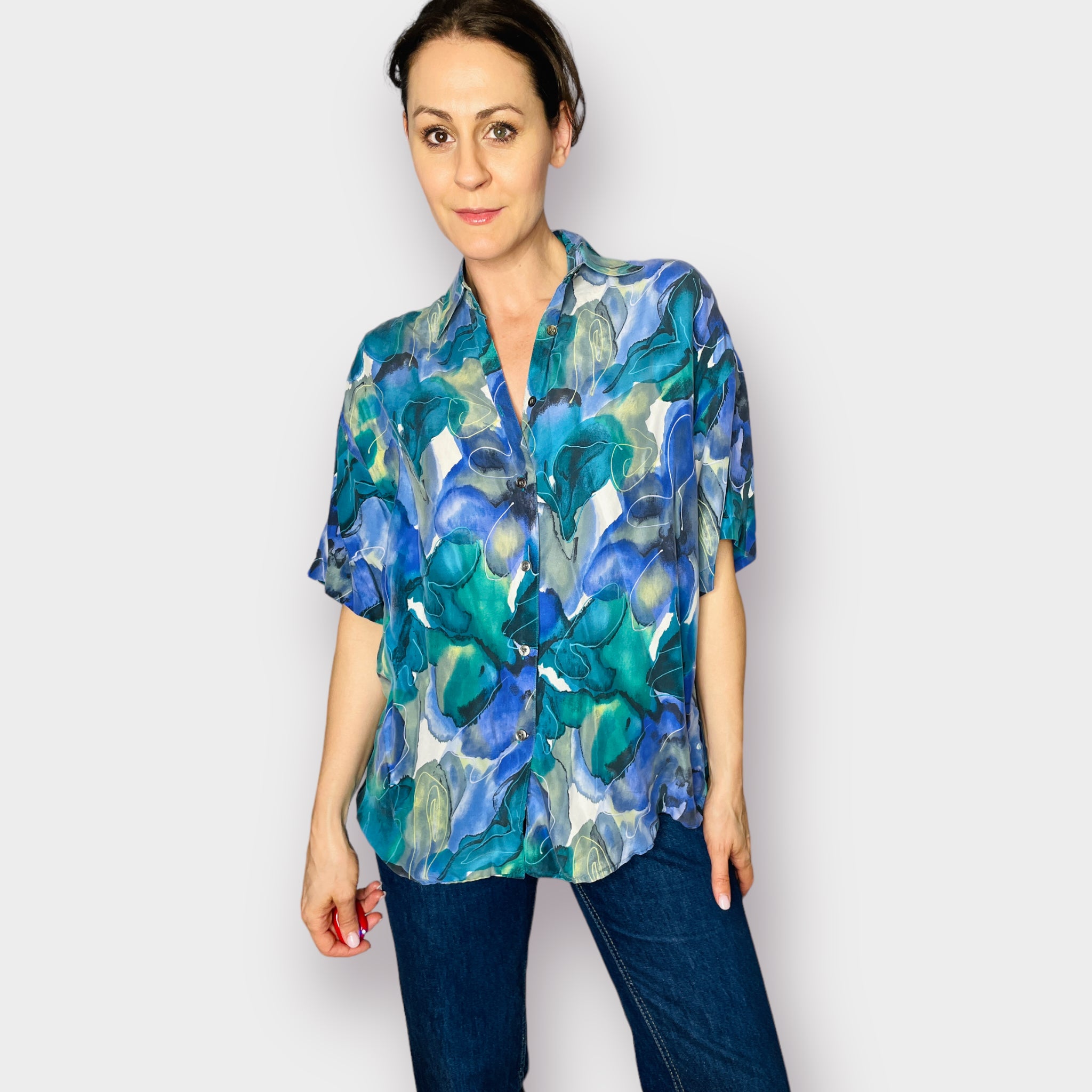 Express short sleeve button down hotsell