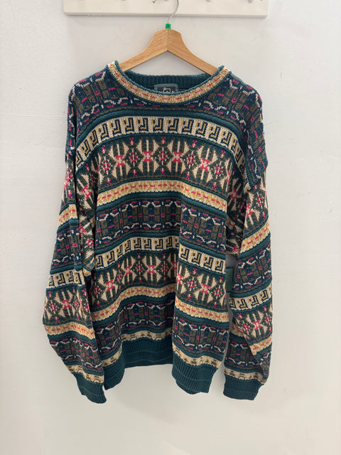 90s Woolrich Fair Isle Sweater Size XL