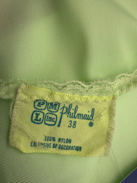 80s Phil Maid Lime Slip Size L