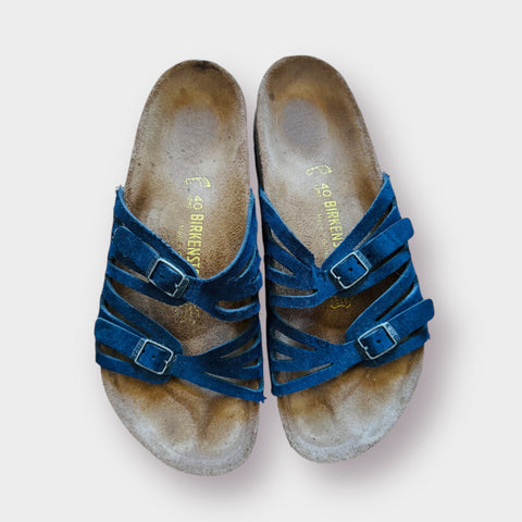 Birkenstocks Navy GRANADA Sandals