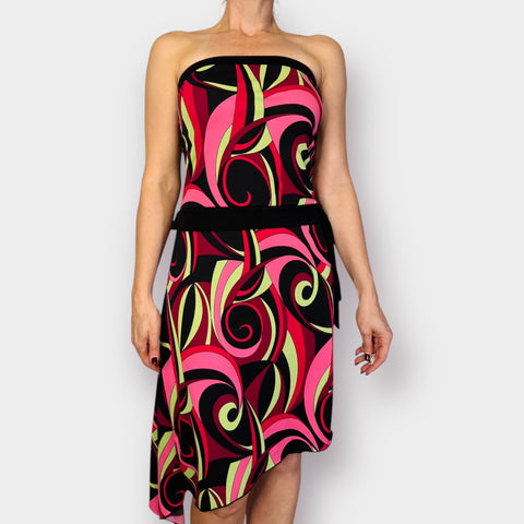 90s My Michelle Strapless "Pucci" Dress Size L